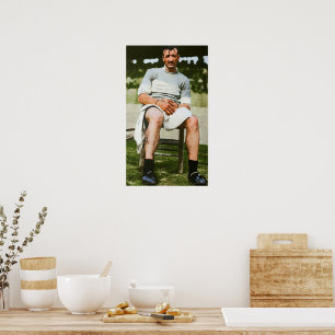Poster Luigi Ganna Milan Vainqueur du Premier Giro d'Ital