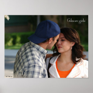 Poster Luke et Lorelai Gilmore