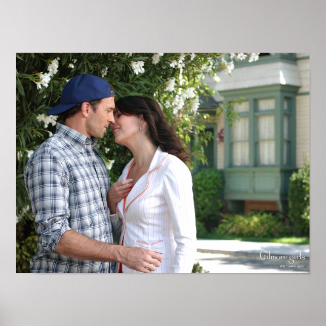 Poster Luke et Lorelai Kiss (Devant)