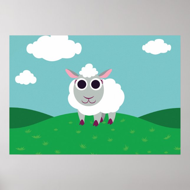 Poster Lulu le mouton (Devant)