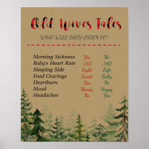 Poster Lumberjack Old Wives Tales Genre Reveve Board