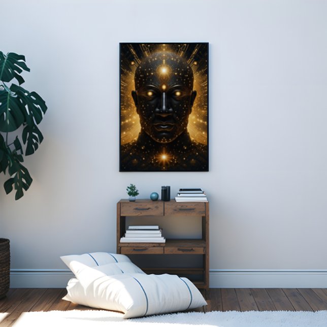 Poster Lumière cosmique (Créateur téléchargé)
