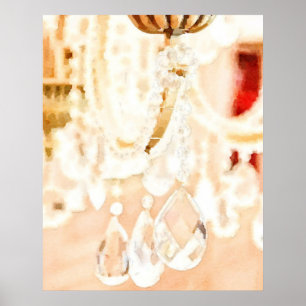 Poster Lumière cristalline