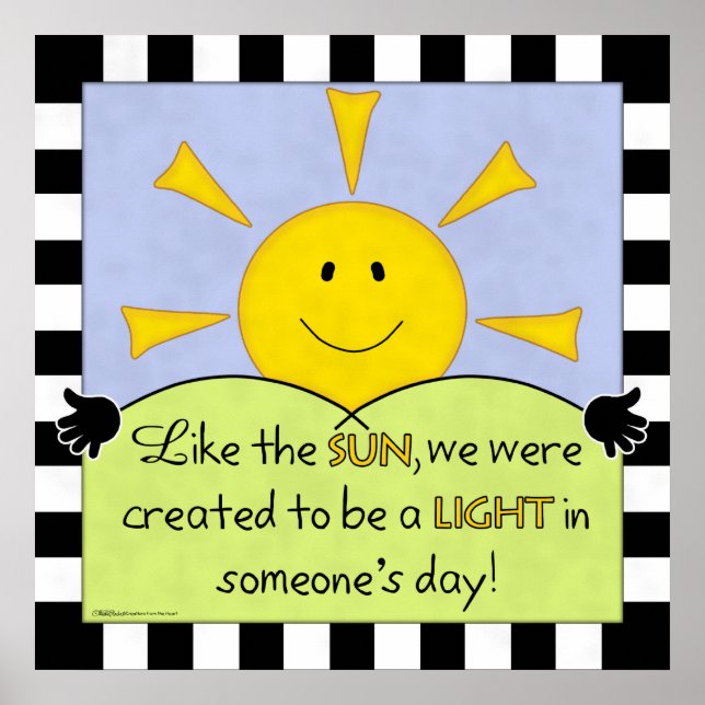 Poster Lumière dans le soleil du jour de quelqu’un (Devant)