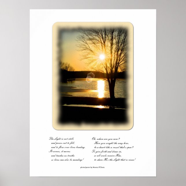 Poster Lumière de Dieu photo (Devant)