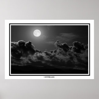 Poster Lumière de la Pleine lune