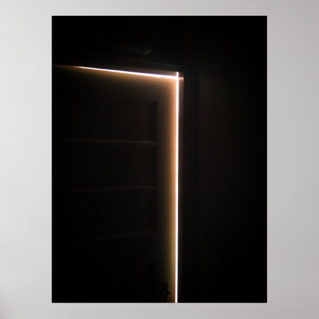Poster Lumière de porte Ajar (Devant)