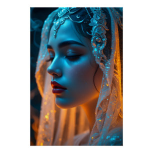 Poster Lumière de rêve voilée