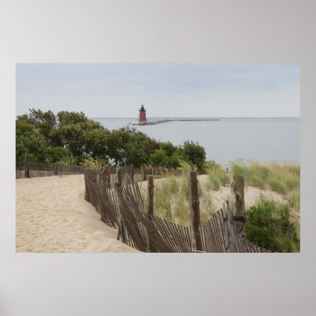 Poster Lumière du Cap Henlopen (Devant)