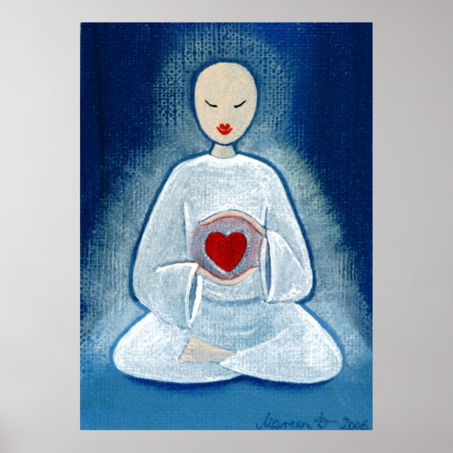 Poster "Lumière du coeur" (Devant)