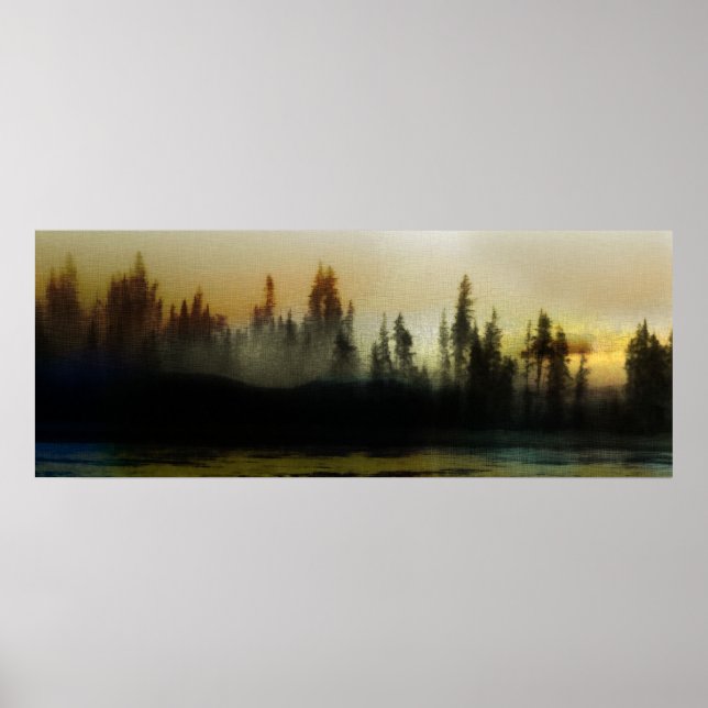 Poster Lumière du matin - Baie d'Alert (Devant)