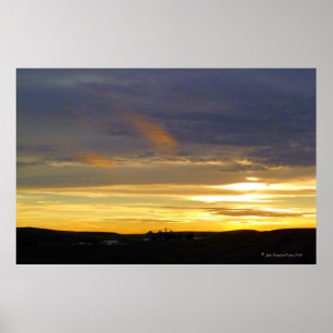 Poster Lumière du soir