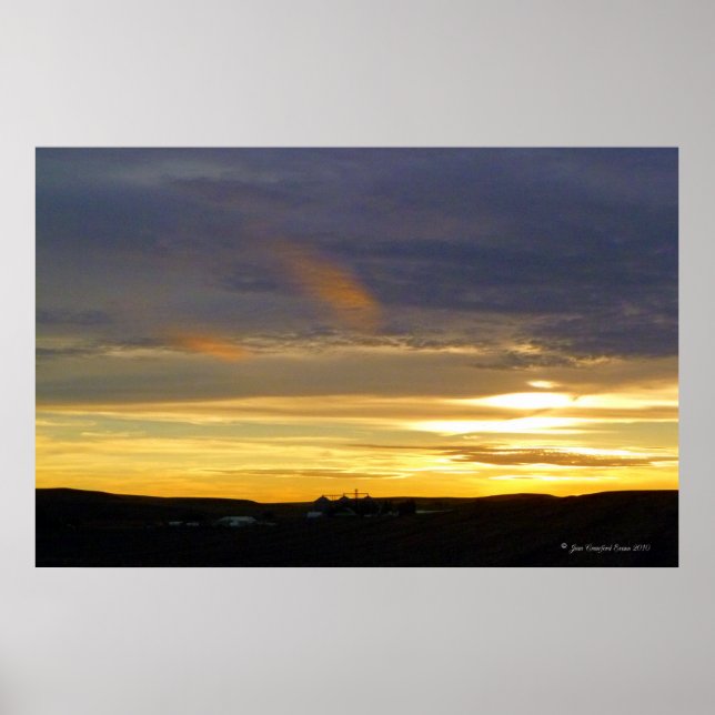 Poster Lumière du soir (Devant)