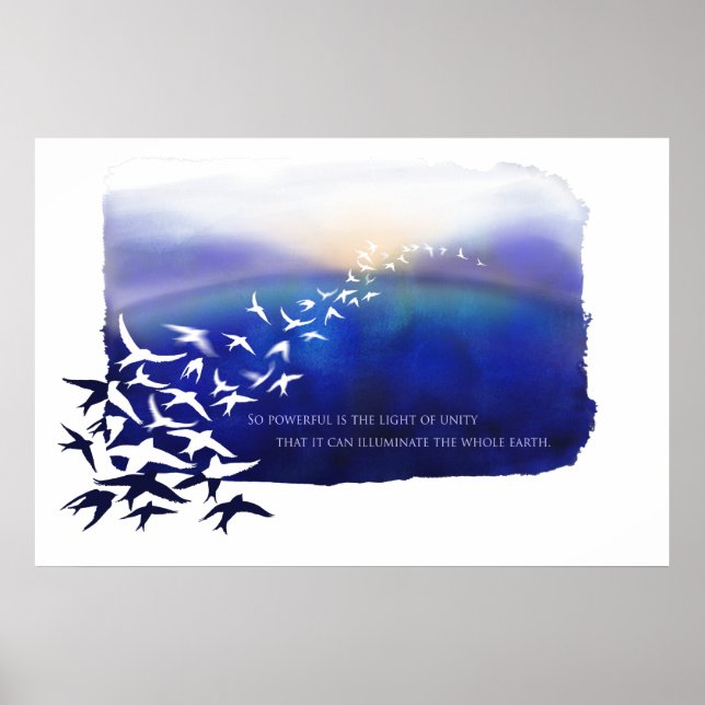 Poster Lumière d'unité (Devant)