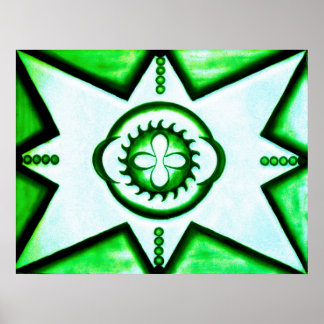 Poster lumière infinie