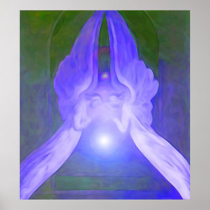 Poster Lumière - lumière d'ange