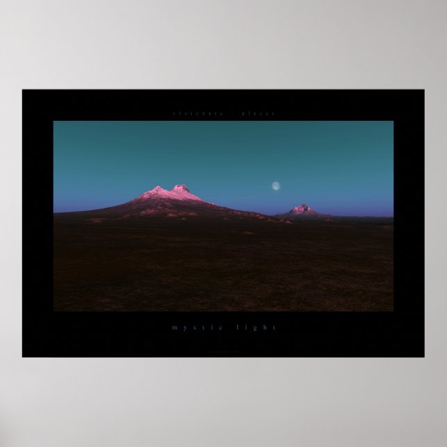 Poster lumière mystique (Devant)