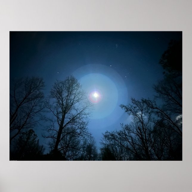 Poster Lumière nocturne, (Devant)