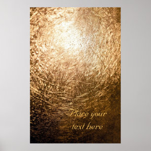 Poster Lumière Or 001