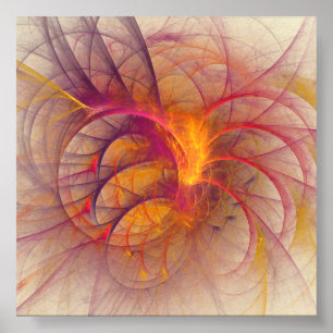 Poster Lumière "Peacock"