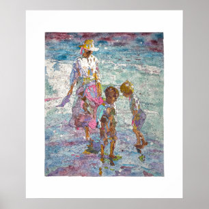 Poster Lumière rassemblée © – Œuvre d'art encadrée