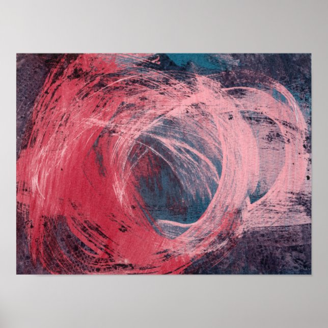 Poster Lumière rose I (Devant)