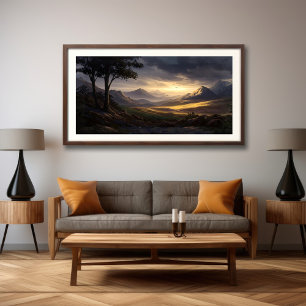 Poster Lumière sur l'horizon