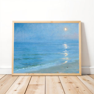 Poster Lumière sur Skagen Strand, PS Kroyer, Art