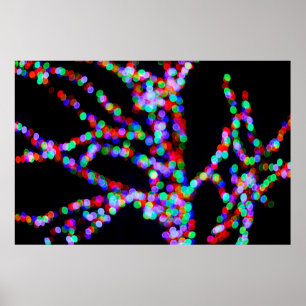 Poster Lumières de Bokeh