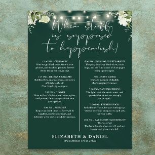 Poster Lumières de Chaîne d'Émeraude Itinéraire de Mariag