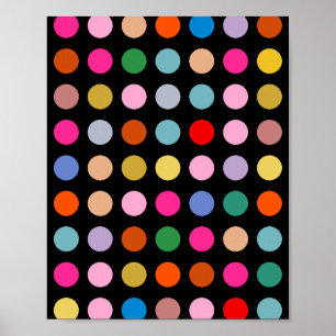 Poster Lumières de disco