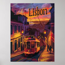 Lumières de Lisbonne : Coucher de soleil, tombée d