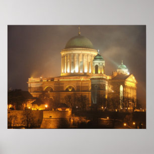 Poster Lumières du bazilika Esztergom
