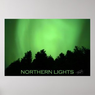 Poster Lumières du nord