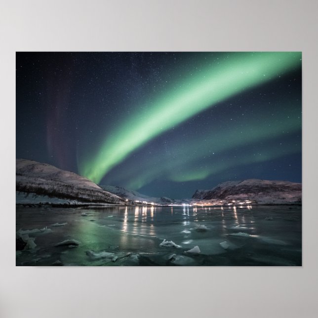 Poster Lumières du Nord (Devant)