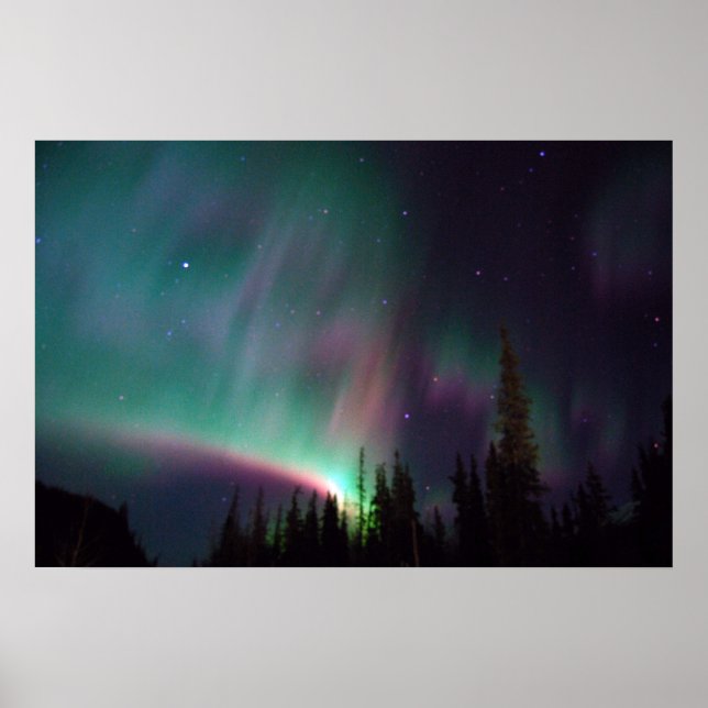 Poster Lumières du Nord (Devant)