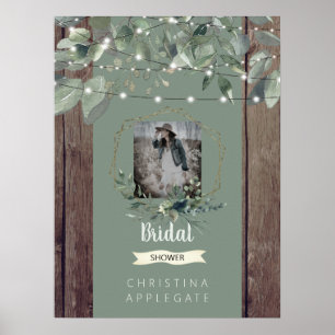 Poster Lumières Rustiques & Bois Photo Sage Fête de Maria