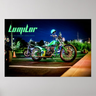 Poster LumiLor Dragon Vélo