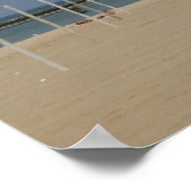 Poster lumineux du phare du lac Michigan