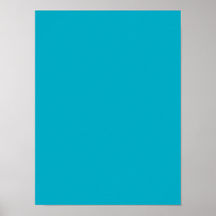 Poster lumineux Rich Sky Blue
