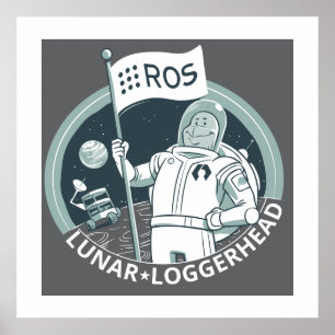 Poster Lunaire ROS