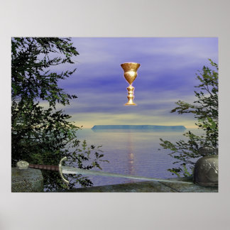 Poster Lundy, l'île Grail