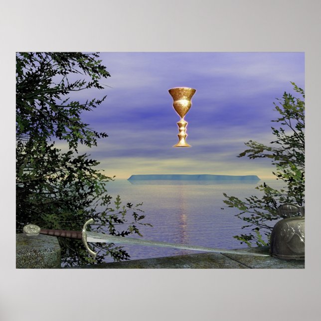 Poster Lundy, l'île Grail (Devant)