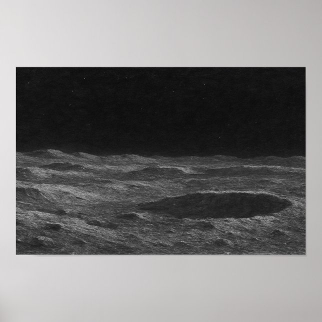 Poster Lune (Devant)