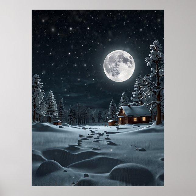 POSTER LUNE DE NEIGE (Devant)