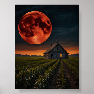 POSTER LUNE DE SANG