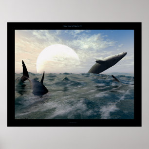 Poster Lune d'eau de Taurus IV