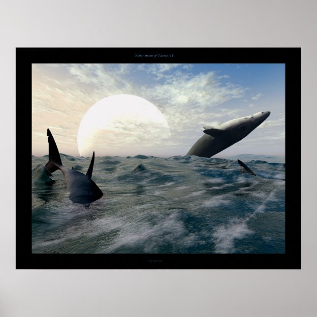 Poster Lune d'eau de Taurus IV (Devant)