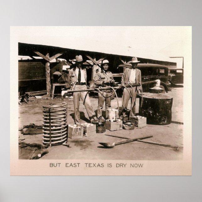 Poster Lune - Interdiction, Kilgore, TX 1931 (Devant)