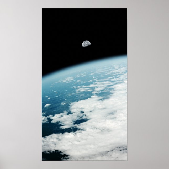 Poster Lune sur Terre (Devant)